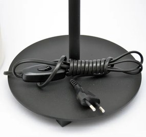 LED Lampă de masă HELEN 1xE27/15W/230V crem/neagră/aurie