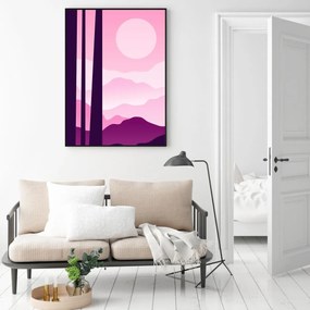 Poster - Peisaj montan (A4)