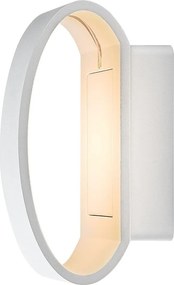 Aplica LED perete exterior IP54 Gerla alb