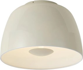 Plafonieră retro bej cu interior alb - Vera
