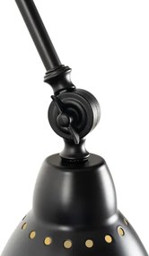 Brilagi - Lampă de perete QUILL 1xE27/40W/230V 83 cm neagră