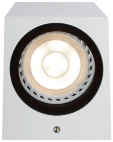 Aplică de exterior ZARO 1xGU10/35W/230V IP44 alb Lucide 69800/01/31