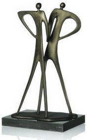 Statueta bronz "Strangere ferma de mana"