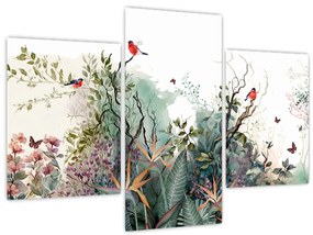 Tablou - Peisaj natural, acvariu (90x60 cm)