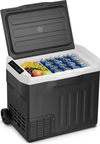 Klarstein Răcitor cu compresor PolarForce 30L| Panou LCD, iluminat, off-road, protecție baterie, 12V/230V