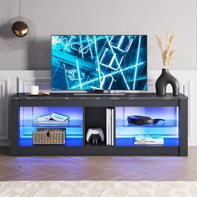 Suport TV cu iluminare LED decorativa