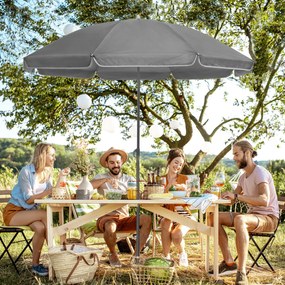 Deuba Floarea soarelui de gradina Kipr 180 cm - antracit