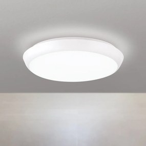 Plafoniera LED pentru baie design circular MAGGY D-25cm alba
