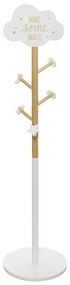 Cuier pentru camera copilului, MDF, 135,5 cm, cu nor