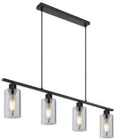 Lustra suspendata design modern HADERA 15465-4H GL