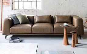 Canapea lemn masiv Russo, 265 × 67 × 95 cm