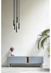 Masă TV albastră/gri 180x56 cm Corvo – Teulat