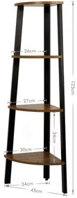 Raft Colt Vintage Himolla, Maro Rustic, 34 Cm