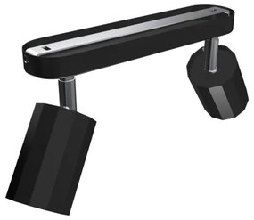 Spot BELLO 2xGU10/8W/230V negru
