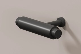 Comodă cu sertare Lorini 150 cm - cashmere / mânere negre T-bar
