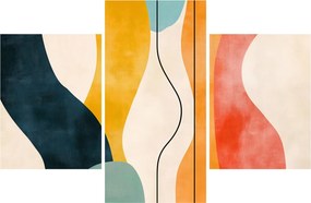 Tablou - Ilustrație colorată minimalistă II. (90x60 cm)