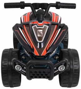 ATV Electric cu acumulator pentru copii NOVOKIDS™ Mini Monster , Lungime 70 cm, 3-6 ani , Max 30 kg , 6V, Negru