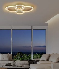Globo 48064-50S - Plafonieră LED GLITRA LED/50W/230V 3000K 64,5x85,5 cm