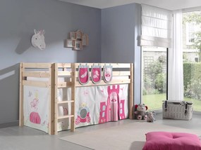 PINO PAT SEMI-INALT, perdea și 3 buzunare Princess.