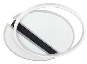 Plafonieră LED dimabilă LED/80W/230V 3000-6500K alb/negru + telecomandă