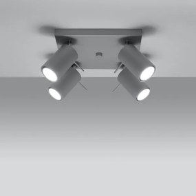 Plafonieră spot RING 4xGU10/40W/230V