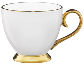 Cana cafea/ceai, portelan, 400 ml, alb, royal