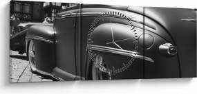Tablou - Ford 1948 (cu ceas) (90x30 cm)