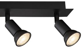 Spot DREW 4xGU10/35W/230V negru Globo 57998-4