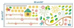 Sticker perete Grow up birds
