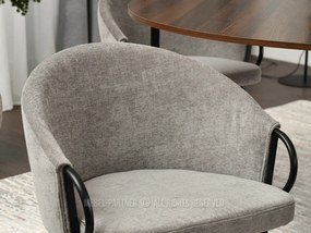 Scaun Carma K (gri + negru). 1111002