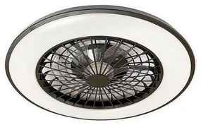 Plafonieră LED cu ventilator OPAL LED/48W/230V + telecomandă