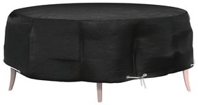 vidaXL Husă mobilier tip insulă, 8 ocheți, rotund, Ø188x50 cm