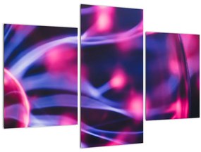 Tablou abstract mov (90x60 cm)