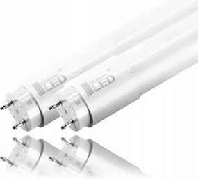 Corp de iluminat tehnic LED T8, 2 x soclu G13, 20 W, 230 V, 6500 K, 120 cm, IP65, alb