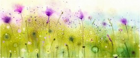 Tablou - Flori de luncă (120x50 cm)