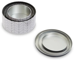 Recipiente 3 buc. din metal pentru alimente Urban – Premier Housewares