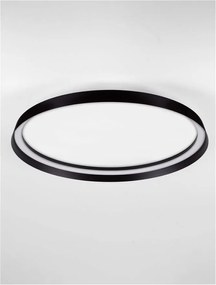 Plafoniera LED design modern circular ORMI negru D-60cm