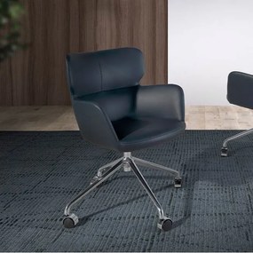 Scaun de birou elegant Blue swivel office