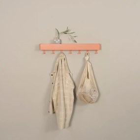 Cuier de perete somon cu raft din metal 72 cm Dax Play – Spinder Design