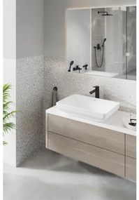 Baterie lavoar inalta Grohe Cubeo XL monocomanda negru mat