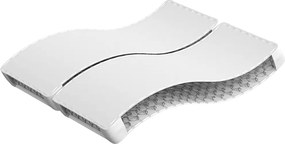 vidaXL Saltea cu arcuri bonnell, fermitate medie, 140x200 cm