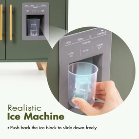 Set bucatarie copii din lemn Series Verde