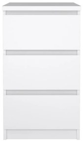 Comodă Simplicity 40 x 50 x 70 cm, alb lucios