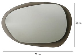 Oglindă Aqua Bronze 55 x 75 cm