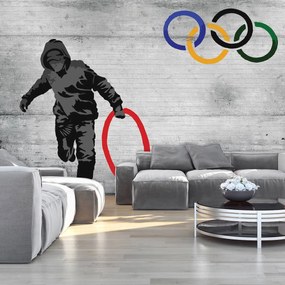 Fototapet - Cercuri olimpice (152,5x104 cm), în 8 de alte dimensiuni noi