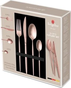 Set tacâmuri 24 piese Berlinger Haus BH 2641, rose gold