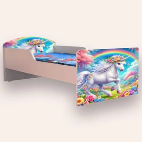 UNICORN Varianta 2 Mic 2-6 ani Simplu Cu saltea