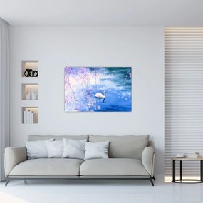 Tablou - Lacul magic (90x60 cm)
