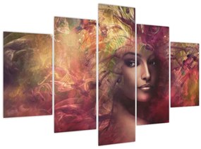 Tablou - Femeie de fantezie (150x105 cm)