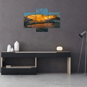 Tablou cu peisaj montan (90x60 cm)